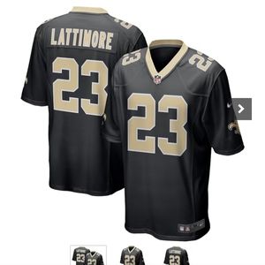 BlackJameis Winston New Orleans Saints Nike Game Jersey – Black